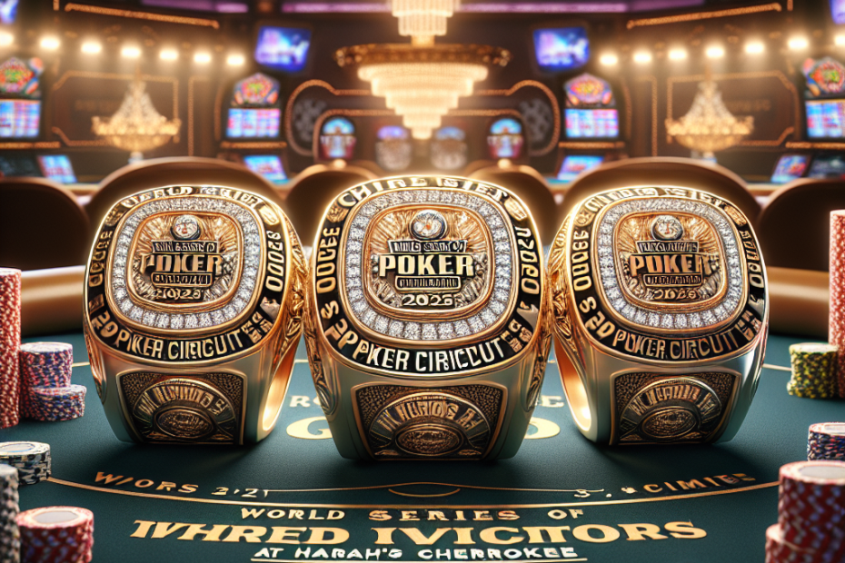 Lần Thứ Ba Vô Địch WSOPC Harrah’s Cherokee 2025 – Giành 3 Chiếc Nhẫn Poker Circuit