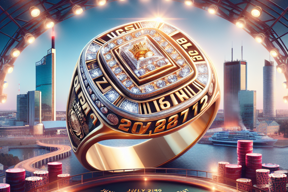 WSOP Circuit Tallinn 2025 (25/7–12/8): 48.579 USD tiền thưởng nhẫn vàng và lịch thi đấu poker hấp dẫn